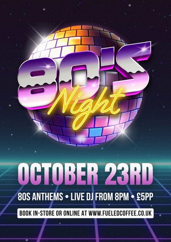 80s Night - 23rd October 2026